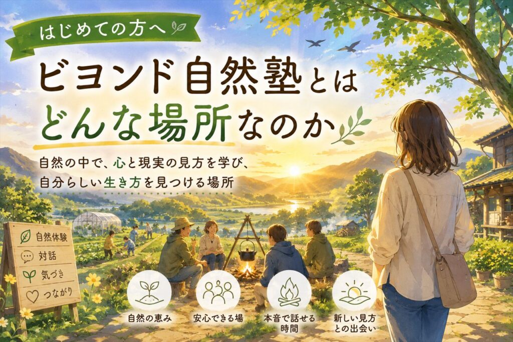 ビヨンド自然塾とはどんな場所なのか